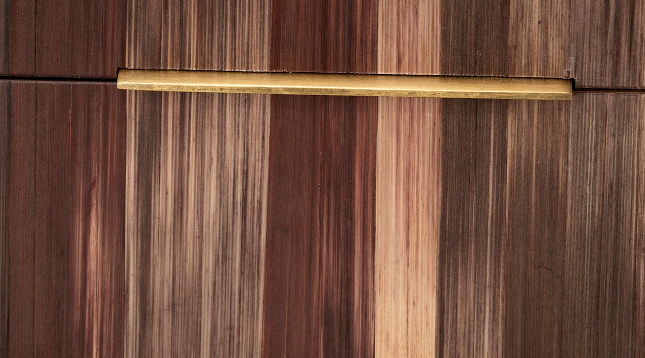 Jamie Young Company - Palm Marquetry Box - 7PALM-BOBR - GreatFurnitureDeal