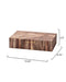 Jamie Young Company - Palm Marquetry Box - 7PALM-BOBR - GreatFurnitureDeal