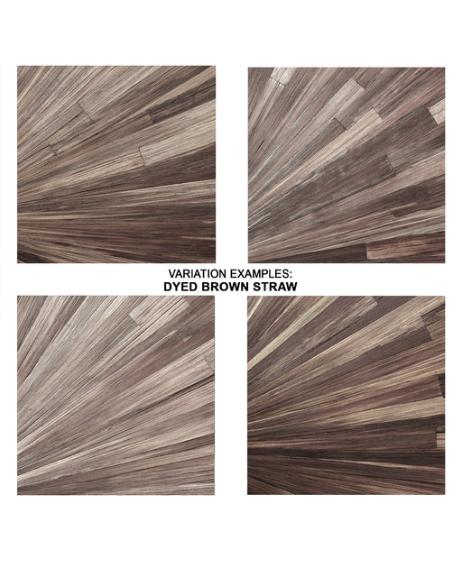 Jamie Young Company - Palm Marquetry Tray - 7PALM-TRBR - GreatFurnitureDeal