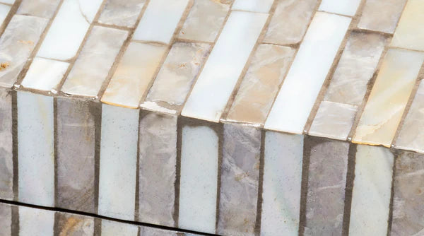 Jamie Young Company - Roosevelt Large Box in Mixed Grey - 7ROOS-GRLG - GreatFurnitureDeal