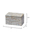 Jamie Young Company - Roosevelt Small Box in Mixed Grey - 7ROOS-GRSM - GreatFurnitureDeal