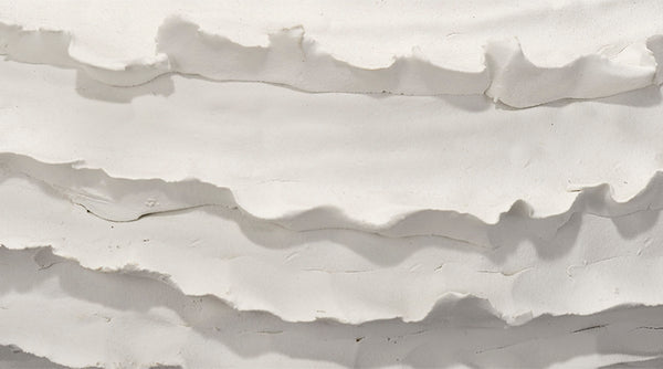 Jamie Young Company - Ruffle Vase in Matte White - 7RUFF-VAWH - GreatFurnitureDeal