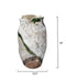 Jamie Young Company - Sandcastle Vase in Matte White - 7SAND-VANA - GreatFurnitureDeal