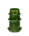 Jamie Young Company - Saturn Vessel Medium in Green - 7SATU-MDGRN - GreatFurnitureDeal