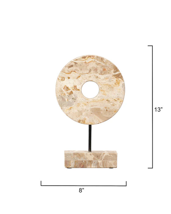 Jamie Young Company - Soleil Marble Stand in Tendua Stone - 7SOLE-MARB - GreatFurnitureDeal