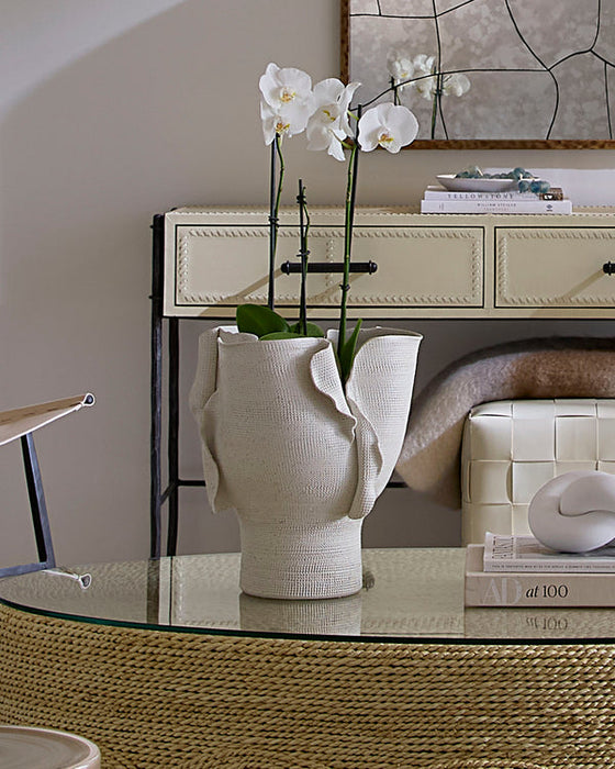 Jamie Young Company - Torn Wide Vessel - 7TORN-VEWH - GreatFurnitureDeal