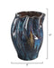 Jamie Young Company - Whirl Medium Vase - 7WHIR-MDBL - GreatFurnitureDeal