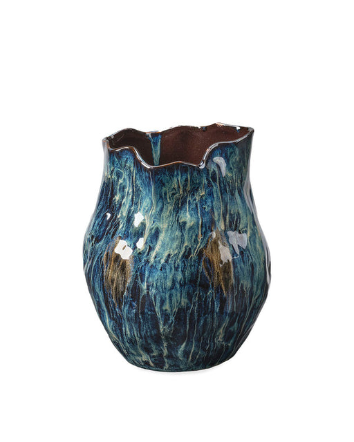 Jamie Young Company - Whirl Small Vase - 7WHIR-SMBL - GreatFurnitureDeal