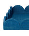 Jamie Young Company - Wonderland Scalloped Tray in Indigo - 7WOND-TRIN - GreatFurnitureDeal