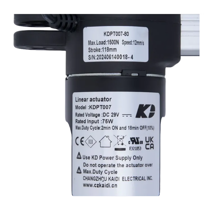 KAIDI Power Recliner Linear Actuator Replacement Power Motor - KDPT007-80