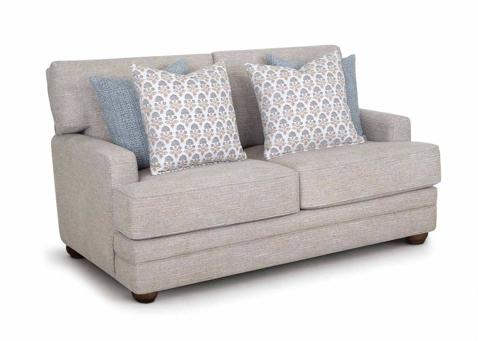 Franklin Furniture - 968 Imari Sofa and Loveseat Set in Boka Stone - 96840-STONE-96820-STONE - GreatFurnitureDeal