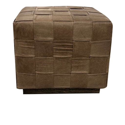 Classic Home - Weston Ottoman in Mirage, Stone - 7WES107XLMISTN - GreatFurnitureDeal