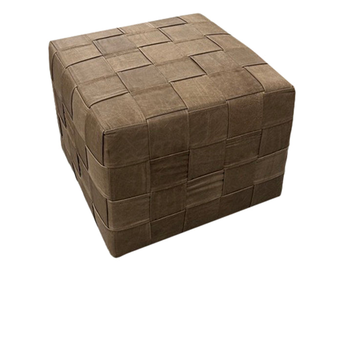 Classic Home Furniture - Weston Ottoman in Mirage, Stone - 7WES107XLMISTN