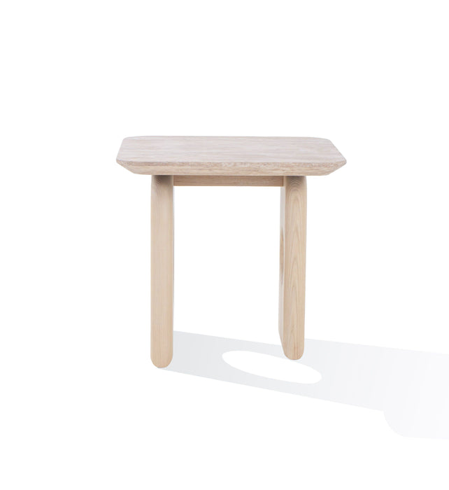 J&M Furniture - Nova Domus Osaka - Modern Faux Marble + Natural Ash End Table - VGCS-LT-22116 - GreatFurnitureDeal