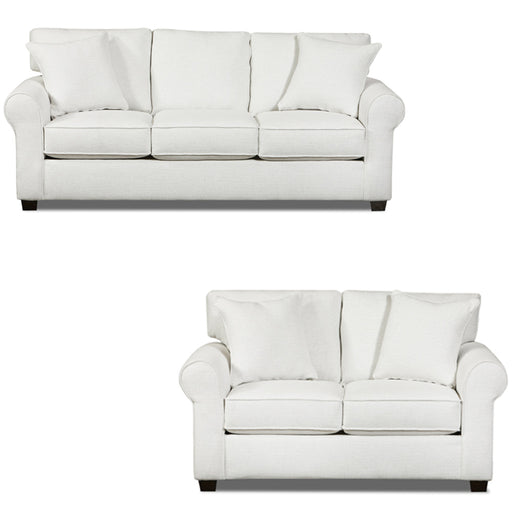Southern Motion - ST8002 Collins 2 Piece Sofa Set in Sugarshack Glacier - ST8002-00-GLACIER-2SET-MTO - GreatFurnitureDeal