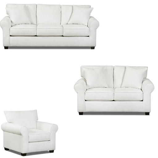 Southern Motion - ST8002 Collins 3 Piece Living Room Set in Sugarshack Glacier - ST8002-00-GLACIER-3SET-MTO - GreatFurnitureDeal