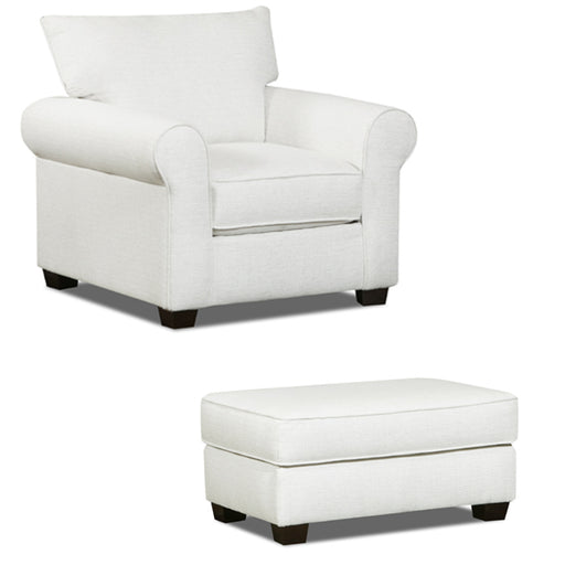 Southern Motion - ST8002 Collins Chair with Ottoman in Sugarshack Glacier - ST8002-02-03-GLACIER-MTO - GreatFurnitureDeal