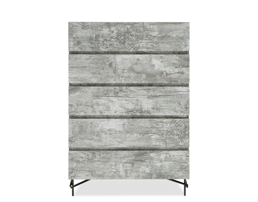 VIG Furniture - Nova Domus Aria Italian Modern Multi Grey with texture Chest - VGAC-ARIA-CHEST
