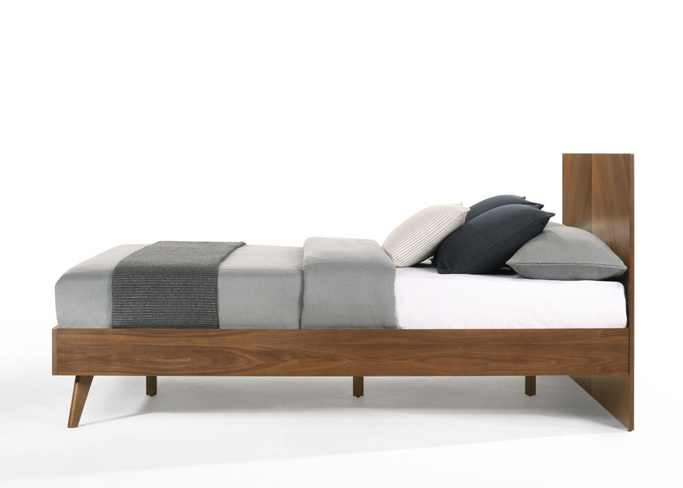 VIG Furniture - Nova Domus Kamela Modern Walnut Eastern King Bed - VGMA-BR-128-BED-EK
