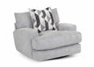 Franklin Furniture - 803 Galaxy 3 Piece Living Room Set in Dove - 80340-320-380-Dove - GreatFurnitureDeal