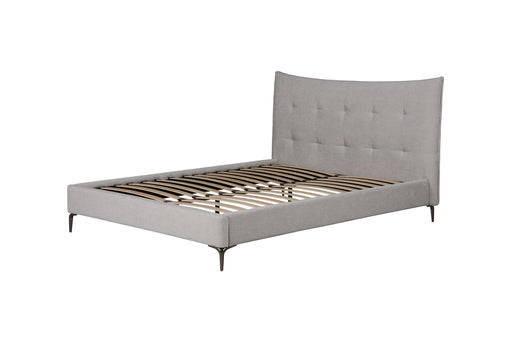VIG Furniture - Modrest Dysart - Modern Grey Fabric King Bed - VGMB-B029-BED-EK - GreatFurnitureDeal