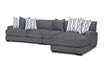 Franklin Furniture - Journey 3 Piece Sofa Sectional 808-59-03-86 - GreatFurnitureDeal