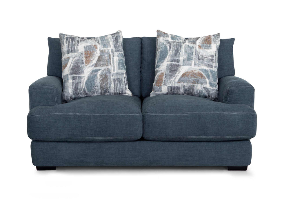 Franklin Furniture - 809 Camden 4 Piece Living Room Set in Genius Storm - 80940 - 80920 - 80988 - 80918STORM-4SET - GreatFurnitureDeal