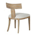 VIG Furniture - Modrest Fabien - Mid-Century Modern Beige Linen + Wood Dining Chair (Set of 2) - VGRH-RHS-98535 - GreatFurnitureDeal