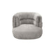 VIG Furniture - Divani Casa Shay Modern Grey Fabric Accent Chair and Ottoman - VGEV-CH325-GRY-SET - GreatFurnitureDeal