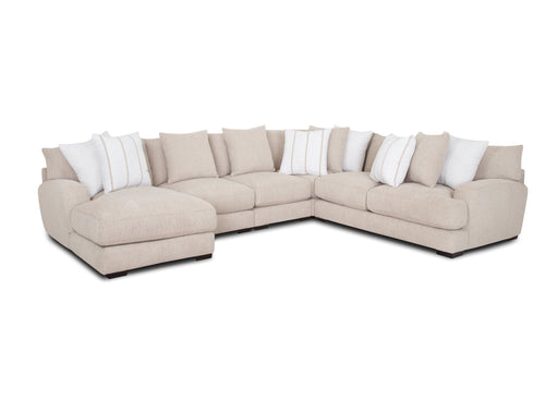 Franklin Furniture - Shay 5 Piece Sectional in Shay Porcelain - 80985-03-03-04-60-Porcelain - GreatFurnitureDeal