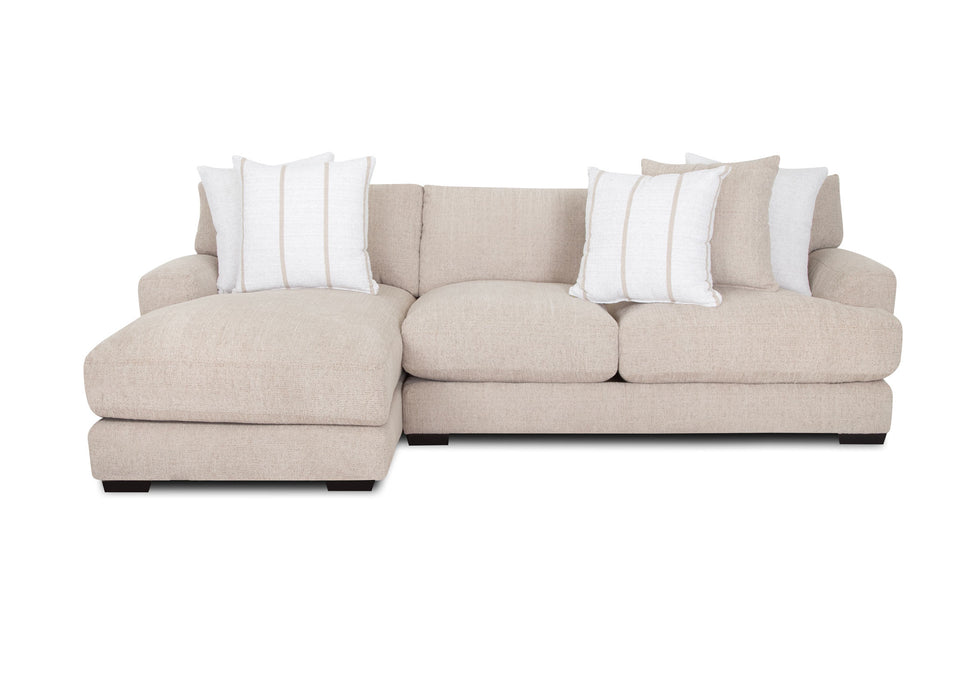 Franklin Furniture - Shay 2 Piece Sectional in Shay Porcelain - 80985-60-Porcelain
