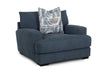 Franklin Furniture - 809 Camden Chair and a Half in Genius Storm - 80988-STORM - GreatFurnitureDeal