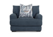Franklin Furniture - 809 Camden Chair and a Half in Genius Storm - 80988-STORM - GreatFurnitureDeal