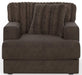 Jackson Furniture - Eagan Chair 1/2 with Ottoman in Chocolate - 2303-01-10-CHOCOLATE - GreatFurnitureDeal