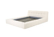 VIG Furniture - Divani Casa Tyree - Modern Tufted Off-White Fabric Eastern King Bed - VGOD-DY-22116-BED-EK - GreatFurnitureDeal