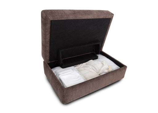 Franklin Furniture - 814 Talise Storage Ottoman w/ Caster legs in Mink - 81418-MINK - GreatFurnitureDeal