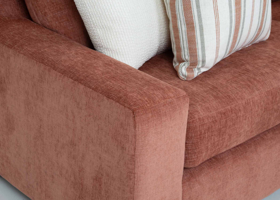 Franklin Furniture - 814 Dahlia Snuggler Chair in Canyon - 81488-CANYON - GreatFurnitureDeal