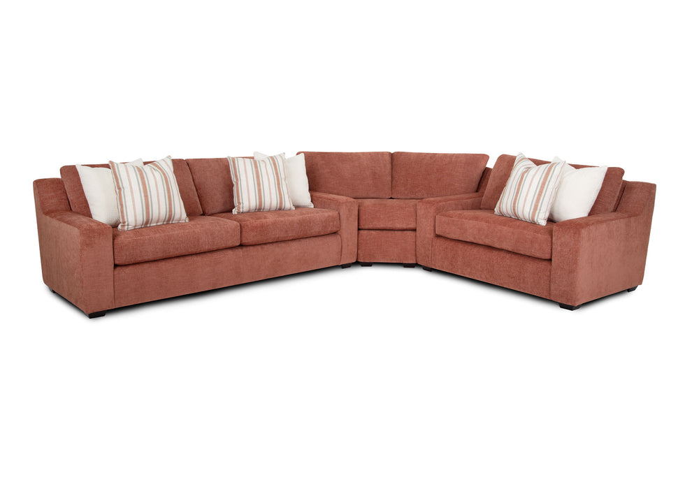 Franklin Furniture - 814 Dahlia 3 Piece Sectional in Canyon - 81440-499-488-CANYON - GreatFurnitureDeal