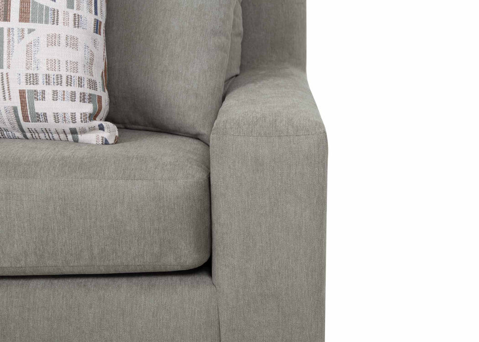 Franklin Furniture - 814 Juniper Snuggler Chair in Penola Chive - 81488-CHIVE - GreatFurnitureDeal