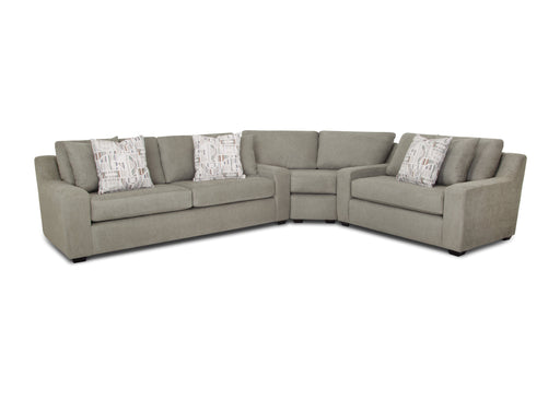 Franklin Furniture - 814 Juniper 3 Piece Sectional in Penola Chive - 81440-81499-488-CHIVE - GreatFurnitureDeal