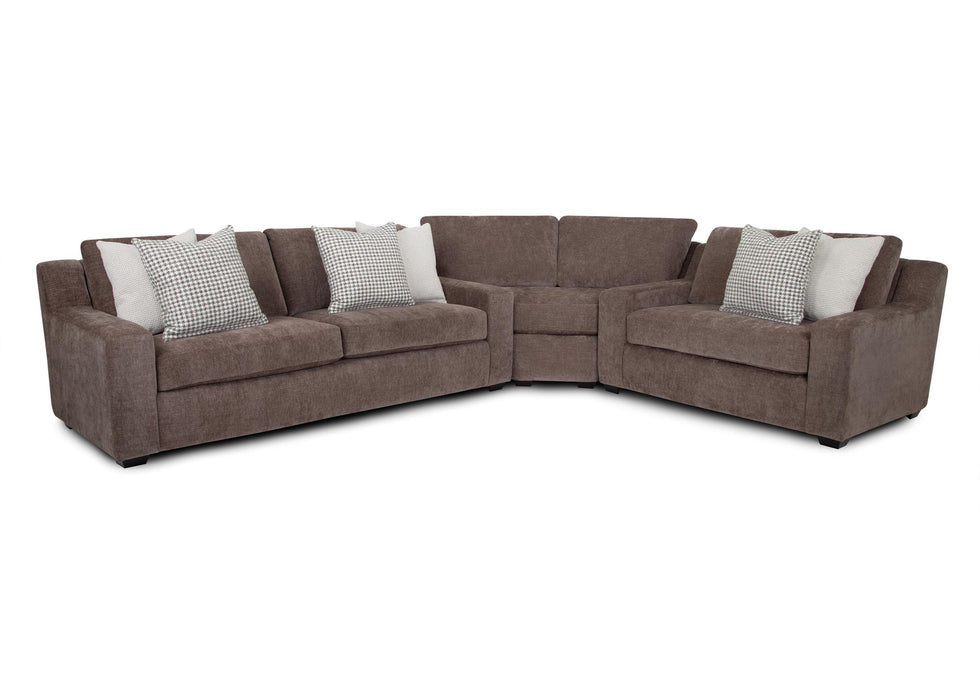 Franklin Furniture - 814 Talise 3 Piece Sectional in Mink - 81440-499-488-MINK - GreatFurnitureDeal