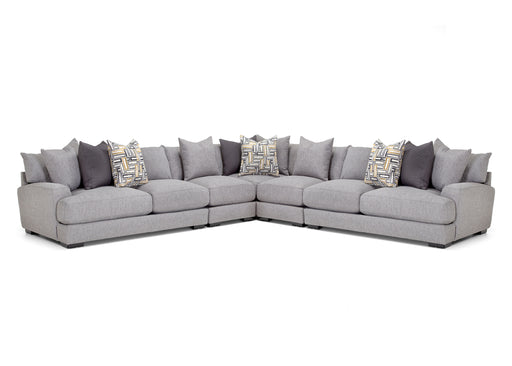 Franklin Furniture - 818 Brentwood 5 Piece Sectional in Brentwood Ash - 81859-81803-81804-81803-81860-ASH - GreatFurnitureDeal