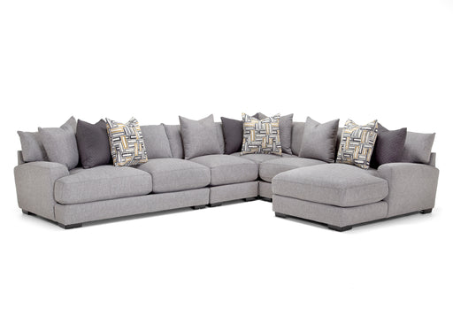 Franklin Furniture - 818 Brentwood 5 Piece Sectional in Brentwood Ash - 81859-81803-81804-81803-81886-ASH - GreatFurnitureDeal