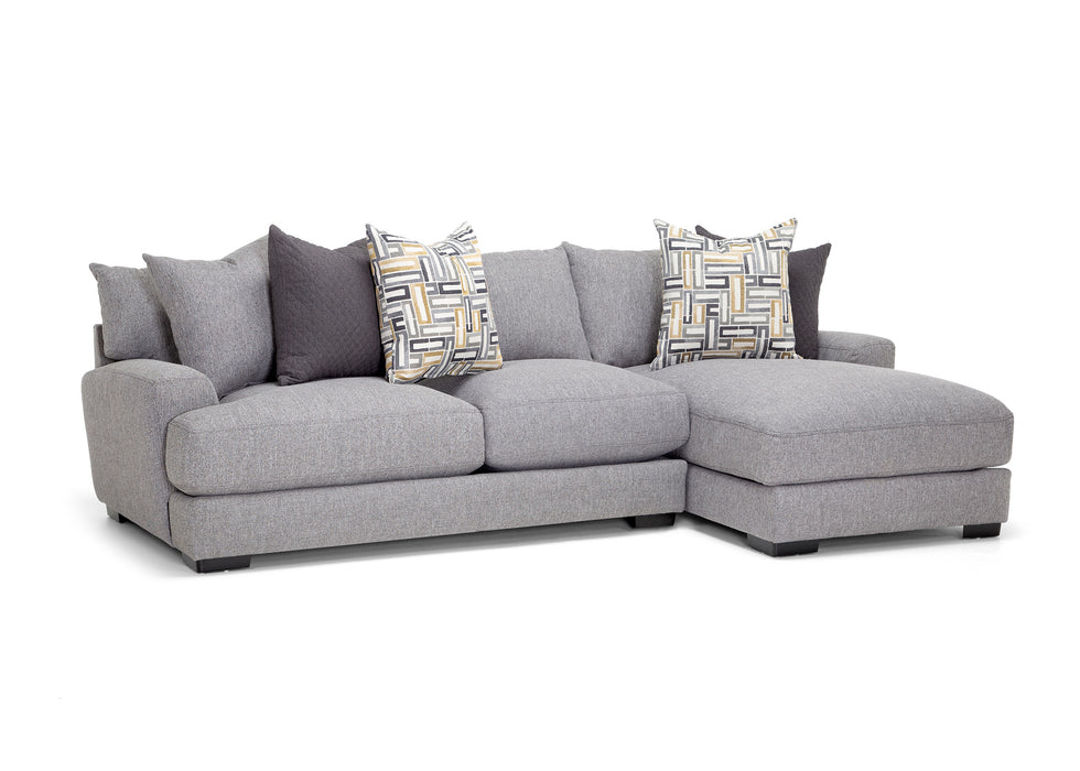 Franklin Furniture - 818 Brentwood 2 Piece Sectional in Brentwood Ash - 81859-81886-ASH - GreatFurnitureDeal