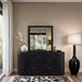 Meridian Furniture - Astrid Black Solid Wood And Oak Veneer Dresser - 818Black-D - GreatFurnitureDeal