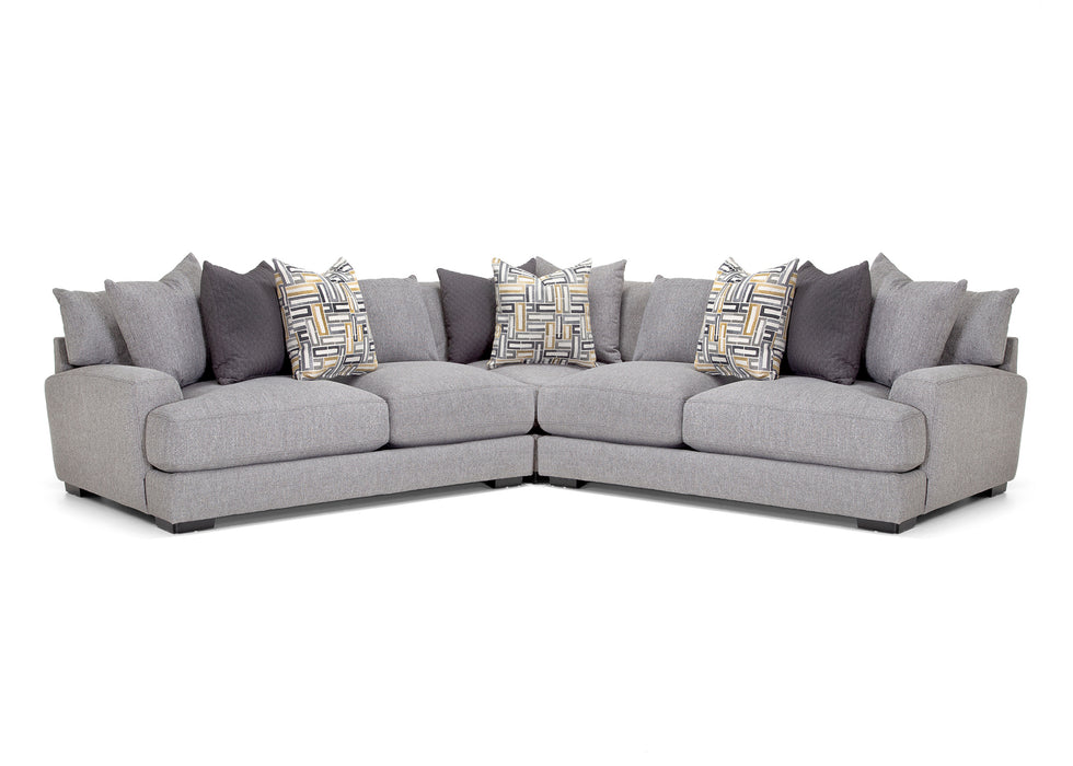 Franklin Furniture - Brentwood 3 Piece Stationary Sectional - 81859-04-60-SEC - GreatFurnitureDeal