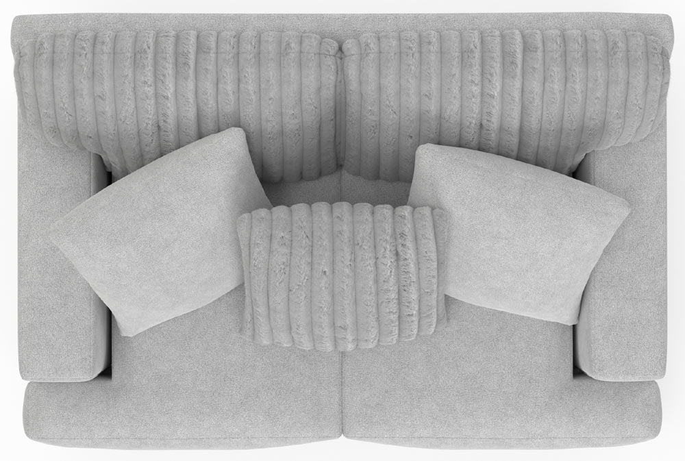 Jackson Furniture - Eagan Chair 1/2 with Ottoman in Moonstruck - 2303-01-10-MOON