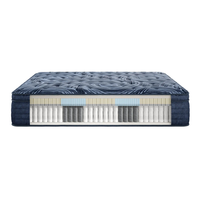 Serta Mattress - Perfect Sleeper Pro Valais Plush Pillow Top Mattress, Cal King - 500122533-1070 - GreatFurnitureDeal