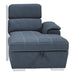 Homelegance - Ferriday 2 Piece Sectional with Adjustable Headrests in Blue - 8228BU - GreatFurnitureDeal