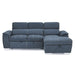 Homelegance - Ferriday 2 Piece Sectional with Adjustable Headrests in Blue - 8228BU - GreatFurnitureDeal